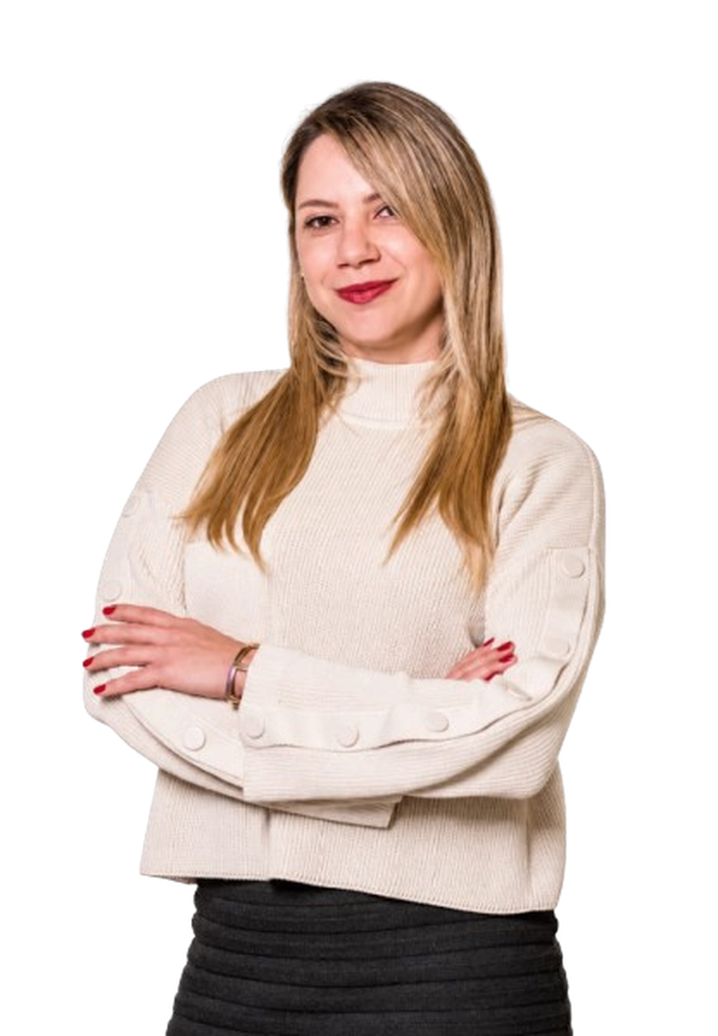 Retrato de Thays Benvenutti, foto enviada pela profissional